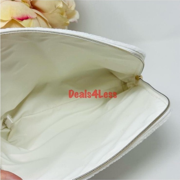 4 BRAND NEW Guerlain Cosmetic Pouch Velour Bags Makeup Case - Picture 6 of 8